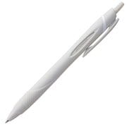 油性ボールペン JETSTREAM(ジェットストリーム) スタンダード 0.38mm ノック式 なめらかな書き味 インク色:黒 本体色:ライトグレー SXN15038.37