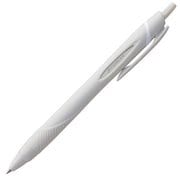 油性ボールペン JETSTREAM(ジェットストリーム) スタンダード 0.5mm ノック式 なめらかな書き味 インク色:黒 本体色:ライトグレー SXN15005.37