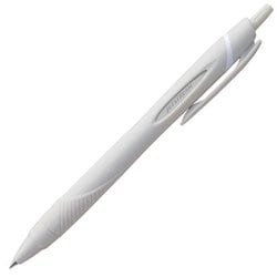 油性ボールペン JETSTREAM（ジェットストリーム） スタンダード 0.7mm ノック式  なめらかな書き味 インク色：黒 本体色：ライトグレー SXN15007.37