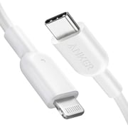 Anker PowerLine II USB-C & ライトニング ケーブル 0.9m ホワイト A8632022