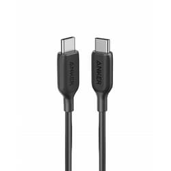 Anker PowerLine III USB-C ＆ USB-C 2.0 ケーブル （USB2.0対応） 0.9m ブラック A8852011