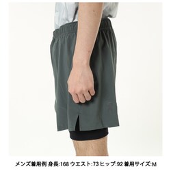 メンズ Pace Short | グレー & ブラック | On 日本