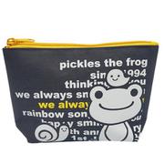 196521-24 かえるのピクルス 化粧ポーチ always smile -wording- シリーズ [キャラクターグッズ]
