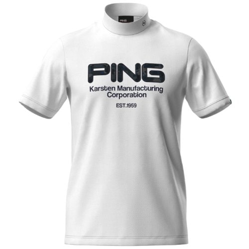 ピンアパレル PING APPAREL621-4167201-030-L [ストレッチハニカムハイネックシャツ]Ω