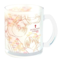 「名探偵コナン」 安室 ガラス マグカップ 約320ml ラインアート 034192