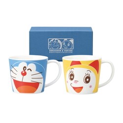 「ドラえもん」 ドラえもん＆ドラミ ペアマグ マグカップ M 約280ml 2個セット 新フェイス マグ 070750