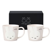 ディック・ブルーナ 「ミッフィー」 ペアマグ マグカップ M 約280ml 2個セット ミッフィーホワイトフェイス 288750