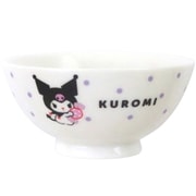 サンリオ(SANRIO) 「クロミ」 茶碗 11×5.5cm /食洗機対応/電子レンジ対応/ キャラクターズ スイーツ&ドット 335103
