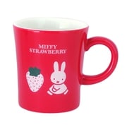 ディック・ブルーナ 「ミッフィー」 マグカップ 約270ml MIFFY STRAWBERRY いちご レッド 404161