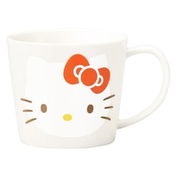 サンリオ （SANRIO） 「ハローキティ」 キティ マグカップ フェイス マグ M 約280ml ホワイトシスターズ 511101