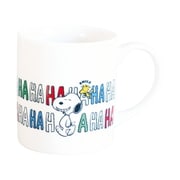 「PEANUTS (ピーナッツ)」 スヌーピー&ウッドストック マグカップ 約300ml HAHAHAシリーズ 605140