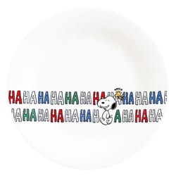 「PEANUTS （ピーナッツ）」 スヌーピー＆ウッドストック 皿 プレート 20cm HAHAHAシリーズ 605142