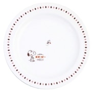 「PEANUTS (ピーナッツ)」 スヌーピー 皿 プレート 20cm レトロカフェ SNOOPY RETORO CAFE 609121