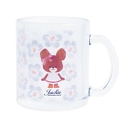 「くまのがっこう」 ジャッキー ガラス マグカップ フラワーワークス FlowerWorks リボン 784101