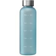 クリアタイム リマインダーボトル 560ml アイスブルー 時間メモリ付 BPAフリー RH-1649