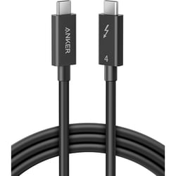 Anker USB-C ＆ USB-C ケーブル Thunderbolt 4 （100W, 40Gbps） 2.0m A8489011