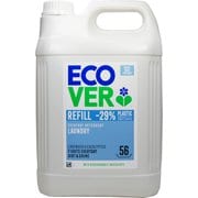 エコベール 洗濯洗剤 ランドリーリキッド 詰め替え用 ラベンダー&ユーカリの香り 5000ml 大容量 業務用 肌に優しい 植物由来 衣類用