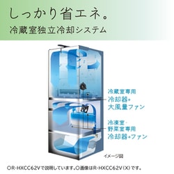 ヨドバシ.com - 日立 HITACHI 冷蔵庫 HXCCタイプ（540L・幅65cm