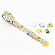 1枚ずつめくれるマスキングテープ マスキングロールステッカー 和菓子 BDA665