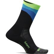 Elite Light Cushion Mini Crew 4400040130241 Rhythmic Black Lサイズ(26.5-29cm) [アウトドア ソックス ユニセックス]