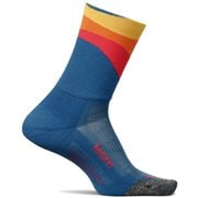Elite Light Cushion Mini Crew 4400040131241 Rhythmic Blue Mサイズ(24-26cm) [アウトドア ソックス ユニセックス]