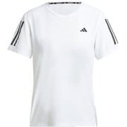 オウン ザ ラン 半袖Tシャツ レディース ランニングウェア シャツ ホワイト（IK7442） J/Lサイズ IKM84