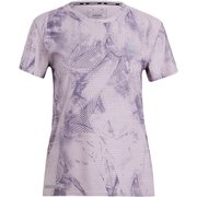 ULTIMATEADIDAS 総柄プリント 半袖Tシャツ IJN48 IL7177 プリラブドフィグ/アッシュパープル J/Sサイズ [ランニングウェア シャツ レディース]