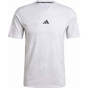 MPOWERワークアウトTシャツ IEJ12 IS3807 ホワイト/ブラック J/Mサイズ [ランニングウェア シャツ メンズ]
