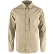 アビスコ トレイルシャツ メンズ Abisko Trail Shirt LS M 12600194 118 Fossil Sサイズ [アウトドア シャツ メンズ]