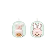 2833019 モンチッチ ダイカットタオル 2P チムタン [キャラクターグッズ]