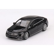 MGT00694-R 1/64 メルセデス ベンツ EQS 580 4MATIC ブラック 右ハンドル [ダイキャストミニカー]