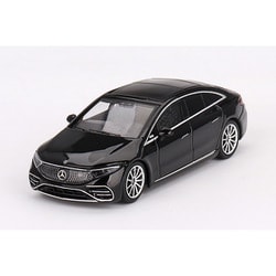 MGT00694-MJ 1/64 メルセデス ベンツ EQS 580 4MATIC ブラック 左ハンドル [ダイキャストミニカー]