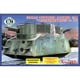 UU72702 1/72独・自走装甲列車No.17号・76.2mm砲塔搭載 [組立式プラスチックモデル]