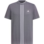 AD24SS IEY08 IN6651 BK/WH J/M [ゴルフシャツ メンズ ULT365 PRIMEKNITサイドシームレスモック 半袖 J/Mサイズ ブラック/ホワイト]