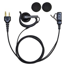 高耐久仕様 トランシーバー用 イヤホンマイク （スポンジ付き耳掛けスピーカータイプ/ALINCO 2Pinプラグ対応） FPG-29A