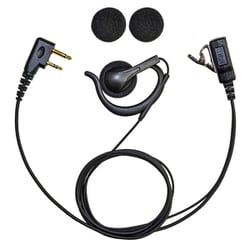 高耐久仕様 トランシーバー用 イヤホンマイク （スポンジ付き耳掛けスピーカータイプ/ICOM 2Pinプラグ対応） FPG-29I