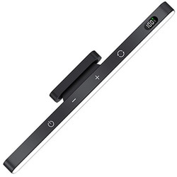 角度調整付きスイングLEDバーライト ブラック 5W 5段階の明るさ調整 3色のライトカラー切替 LG-SWING-LEDBAR-BK