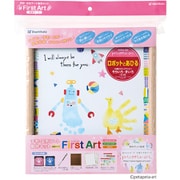 手形・足形アート作成キット FirstArt ファーストアート 色紙 ロボットとあひる HPSK-SB/H-8