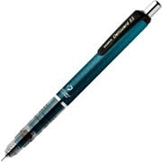 シャープペン 芯が折れないシャープペンシル デルガード 0.5mm ノック式 本体色：ハニカムグリーン P-MA85-N2-HG