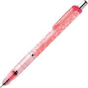 シャープペン 芯が折れないシャープペンシル デルガード 0.5mm ノック式 本体色：スクエアピンク P-MA85-N2-SQP