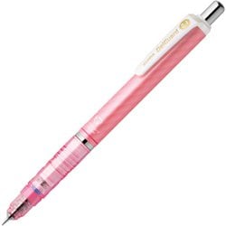 シャープペン 芯が折れないシャープペンシル デルガード 0.3mm ノック式 本体色：ルミナスピンク P-MAS85-N2-LMP