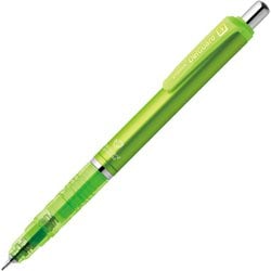 シャープペン 芯が折れないシャープペンシル デルガード 0.7mm ノック式 本体色：ブライトグリーン P-MAB85-N2-BRG