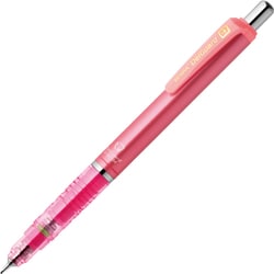 シャープペン 芯が折れないシャープペンシル デルガード 0.7mm ノック式 本体色：ブライトピンク P-MAB85-N2-BRP
