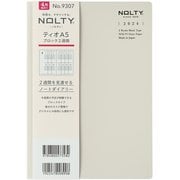 ウィークリー NOLTY(ノルティ) ティオA5 ブロック2W(グレー) 2024年4月始まり手帳 2024-9307