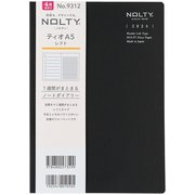 ウィークリー NOLTY(ノルティ) ティオA5 レフト(ブラック) 2024年4月始まり手帳 2024-9312