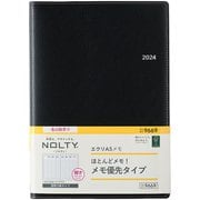 ウィークリー NOLTY(ノルティ) エクリA5 メモ(ブラック) 2024年4月始まり手帳 2024-9669