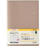 ウィークリー NOLTY(ノルティ) エクリA5 メモ(グレージュ) 2024年4月始まり手帳 2024-9670