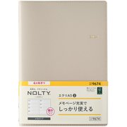 ウィークリー NOLTY(ノルティ) エクリA5-2(ベージュ) 2024年4月始まり手帳 2024-9674