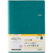 ウィークリー NOLTY(ノルティ) エクリA5-3(サーフグリーン) 2024年4月始まり手帳 2024-9676