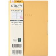 ウィークリー NOLTY（ノルティ） エクリPlusB6-8（イエロー） 2024年4月始まり手帳 2024-9858